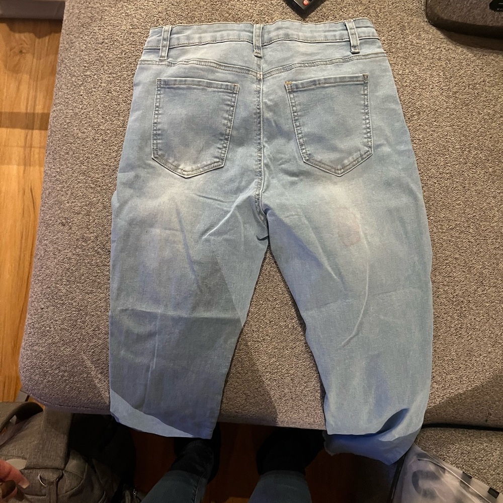 SHEIN ripped jeans